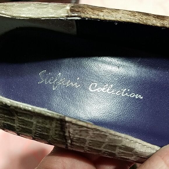 Stefanie Collection chunky heel size 9M - Picture 6 of 7